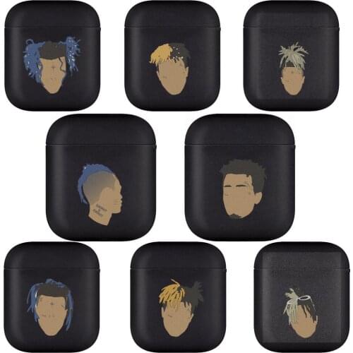 Rapper xxxtentacion Soft Silicone Cases For Apple Airpods 1/2 Protective Bluetooth Wireless Earphone Cover For Apple Air Pods