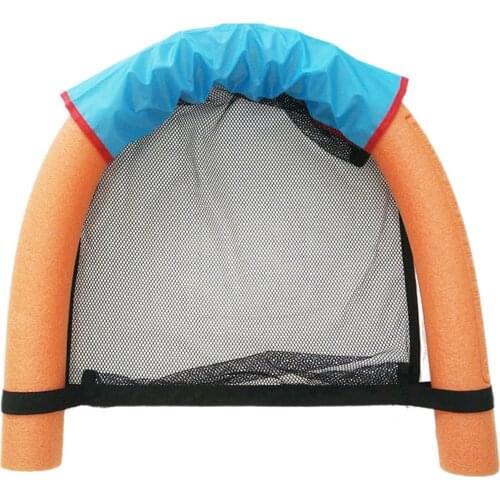 Swimming Floating Chair Pool Party Kids Adult Mesh Chair Float Bed Seat Water Noodle Chair Water Hammock Floating Chair