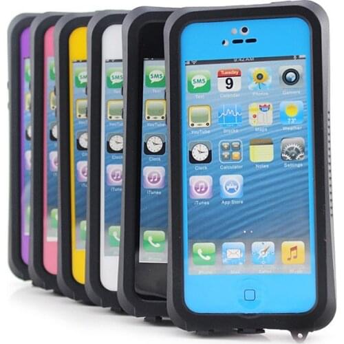 Ipega PG-I5056 Portable Sleek Inclosed Waterproof Protective Plastic Case for iPhone 5 / 5C / 5S ( 1PC )
