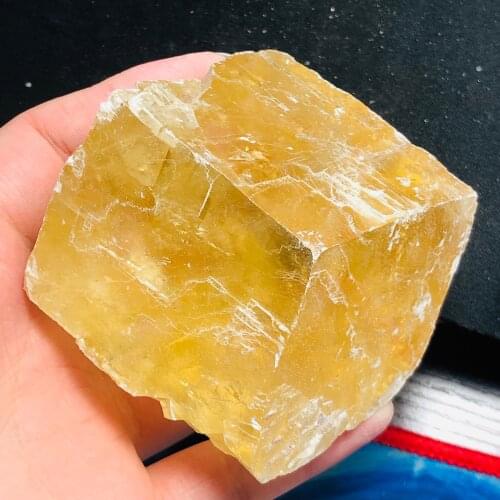 Natural calcite quartz crystal bar quartz crystal chip natural stone and mineral samples for air purification