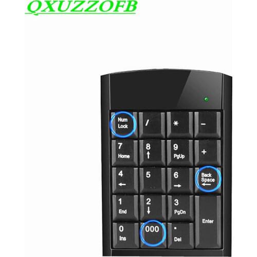 Wired Digital keypad Mini Slim USB 19Keys 000 Numeric Keypad For Accounting Bank Securities Android Windows10/8/7/Vista/XP