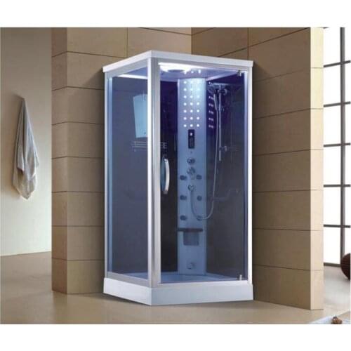 1000X1000X2150mm Luxury Steam Shower Cabin Bathroom Shower Enclosure Multi-Functional Wet Sauna Room YS2005