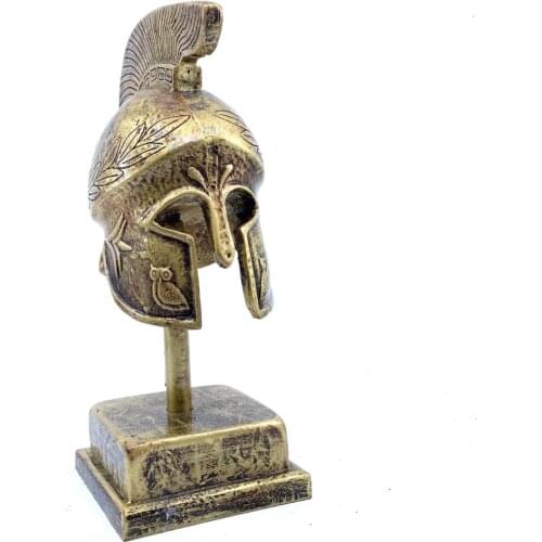 Premium Special Design Gold (Gold) Sparta Helmet A2