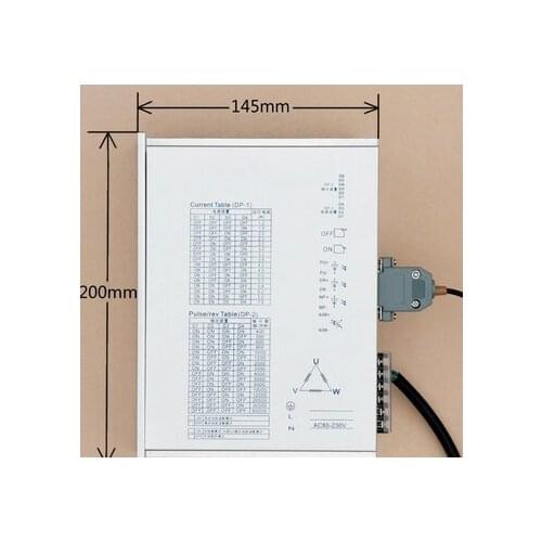 FREE SHIPPING High pressure 130 3 three phase stepper motor driver pas3-10722 ac220-80v 7a