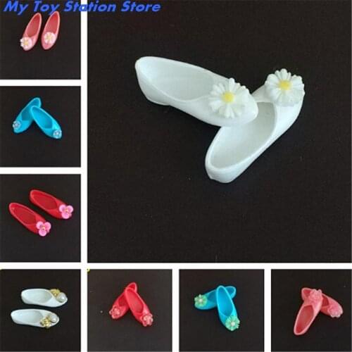 NEW Ancient Flat Shoes High Quality Cute Mixed Style Colorful Platform Shoes For girl Doll Accessories Kids Gifts