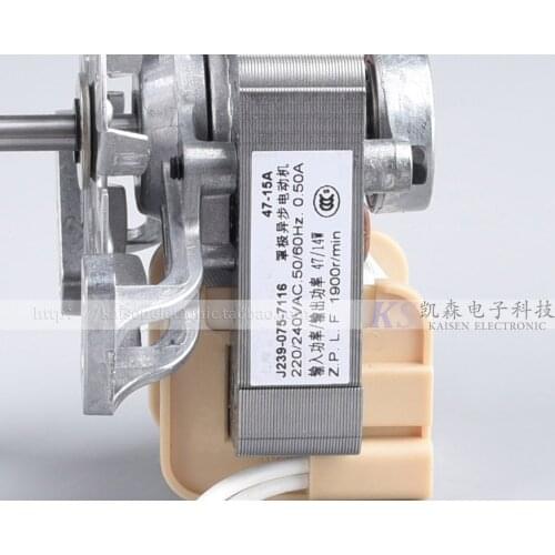 J239-075-7116 Hot Air Circulation Disinfection Cabinet Insulation Cabinet Dryer High Temperature Resistant F-Class Motor Fan