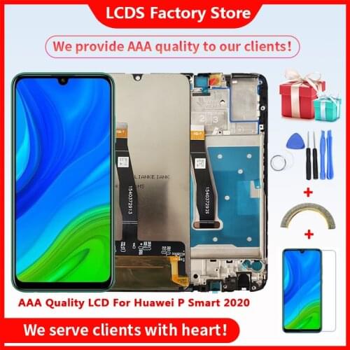 6.21" AAA Quality LCD For Huawei P Smart 2020 LCD With Frame LCD Display Screen For P Smart 2020 LCD Screen Display With Frame