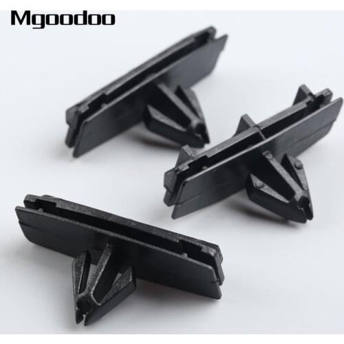 25pcs Fender Panel Flare Moulding Clips 68039280-AA For Jeep Wrangler JK 2007-2015 Nylon Fastener Clip Car Rivets Automobile