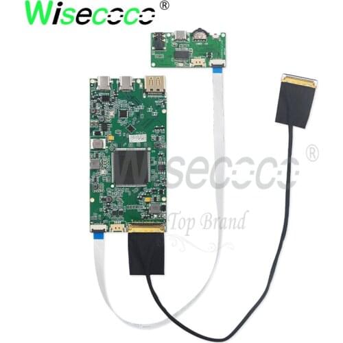 3840*2160 4k UHD USB-c type-c driver board with keypad mini hdmi 40pin edp interface for 4k tablet notebook mini pc display