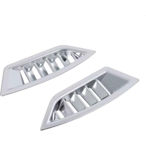 Auto Accessories Inside / Center Air Conditioning Outlet Vent Decoration Cover Trim ABS Fit For Subaru Forester 2018 2019 2020