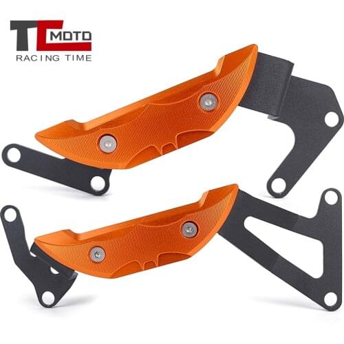 DUKE RC 390 250 Left Right Engine Case Slider Guard Protector Cover For KTM DUKE 250 390 RC 390 DUKE390 RC390 DUKE250 2017-2020