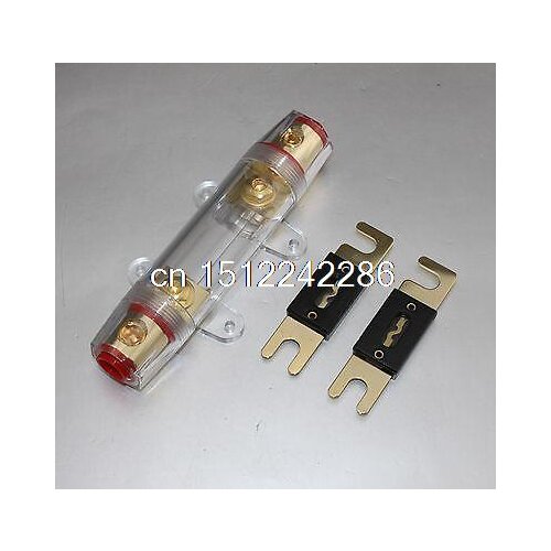 ANL Fuse holder Distribution INLINE 0 4 8 GA GOLD PLATED FREE 150A FUSE SKFH099