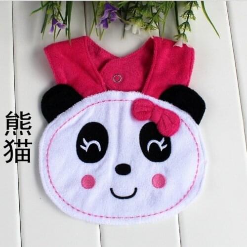 Baby Bandana Bibs Saliva Cotton Towel Three-Dimensional Animal Infant Saliva Soft Unisex Newborn Burp Cloths
