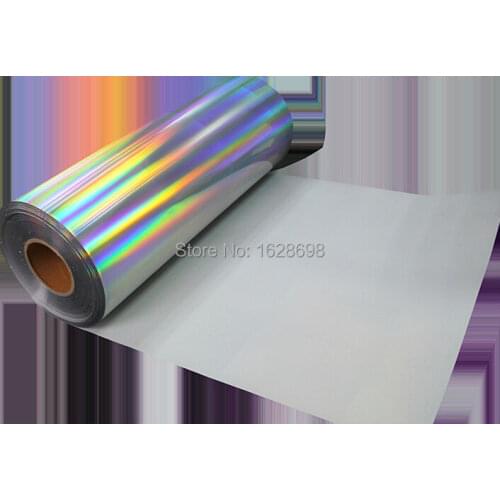 Speacial color CDH-19 spectrum hologram Hot sell hologram heat transfer vinyl/clothing transfer film for clothes