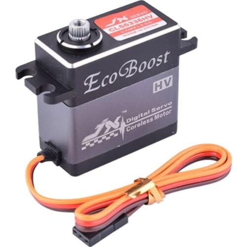 JX CLS6336HV 35KG 7.4V High Voltage Large Torque Metal Gear Digital Coreless Servo for 1/8 RC Car & 2000mm Fixed-Wing Aircraft