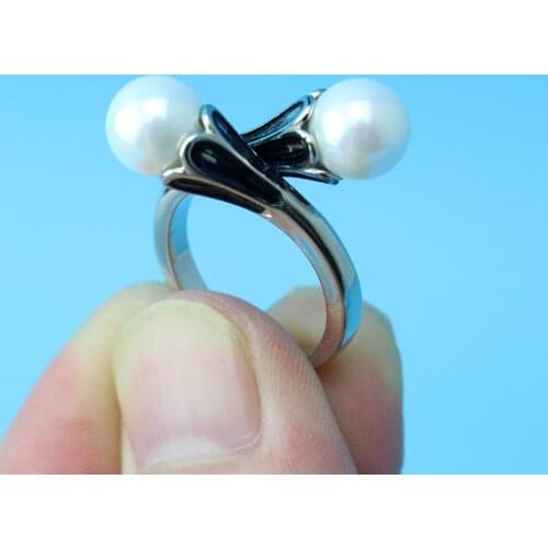 925 Sterling Silver Daenerys Ring Pearls Ring Cosplay Prop Women Gift Jewelry