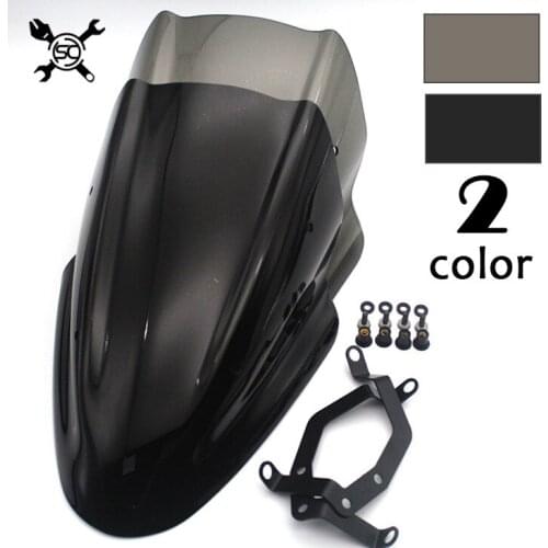 Motorcycle Sports WindScreen Windshield Viser VIsor new style Fits For Kawasaki Z650 2017 2018 2019 17'-19' Z 650