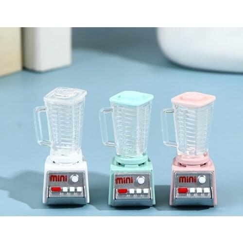 Mini Juicer Resin Model Toy Dollhouse Kitchen Furniture Miniature Kitchen Furniture Miniature Decorative Accessories