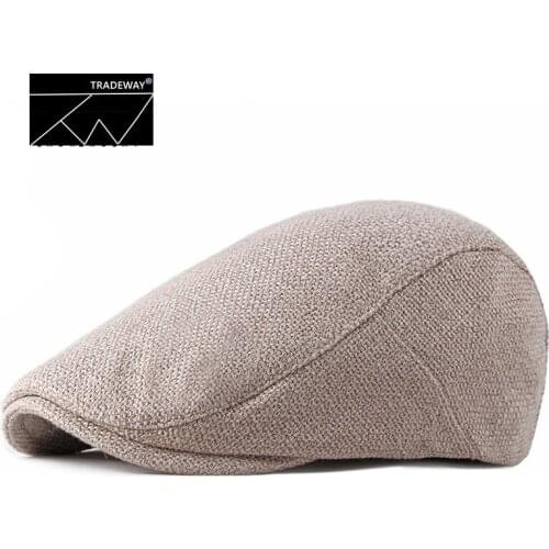 Fashion Spring Summer Jeans Beret Hats for Men Women Quality Casual Unisex Denim Beret Cap Fitted Sun Cabbie Ivy Flat Cap