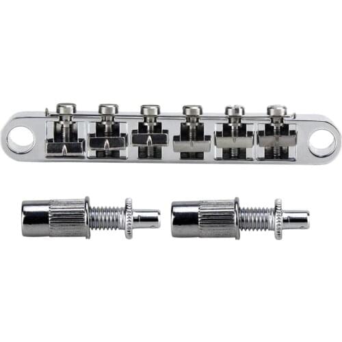 NEW Vintage Electric Guitar Bridge Tune-o-matic Bridge & Mounting Studs for LP Style Guitar