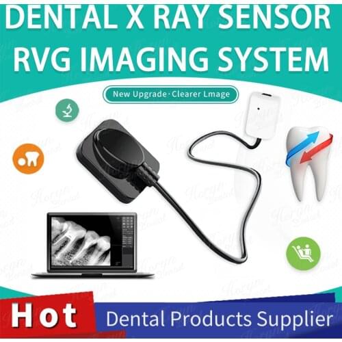 New Design High Frequency Dental X Ray Sensor Dental RVG Imaging System USB 2.0 Connection Portable With X Ray Machine