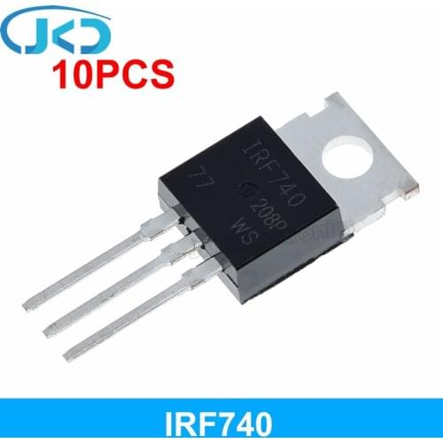 New and Original 10pcs/lot IRF740 TO-220 In Stock