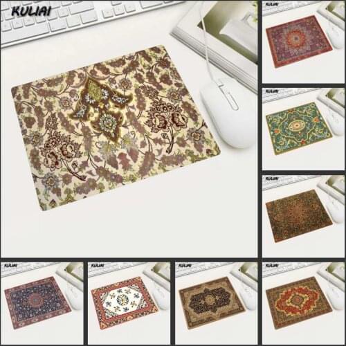 XGZ New Store Promotion Russia Free Shipping Persian Carpet Pattern Mouse Pad 22X18X0.2cm No Lock Slip Laptop MousePad Gifts