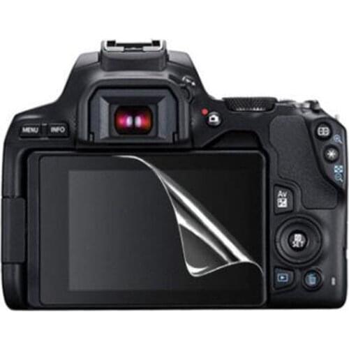 3 x Clear Soft PET LCD Display Screen Protector Cover Guard for Canon EOS 200D Rebel SL2 / Kiss X9 Protective Film Protection