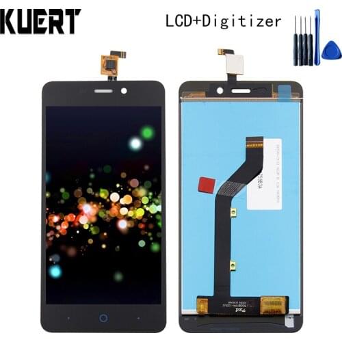 KUERT High Quality For ZTE Blade X3 D2 T620 A452 Touch Screen Digitizer LCD Display Assembly Free shipping