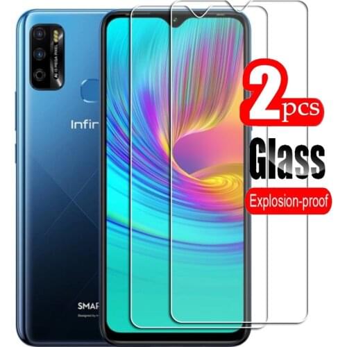 2PCS For Infinix Zero 8 8i S5 Pro Note 7 Hot 9 Pro 10 Lite 10T Play 10S NFC Hot10 10Lite Tempered Glass Protective Screen Film