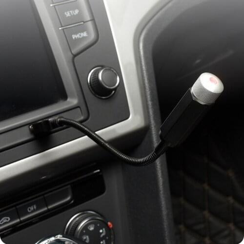 Car Roof Star Light Interior LED Starry Laser Atmosphere Ambient Projector USB Auto Decoration Night Home Decor Galaxy Lights