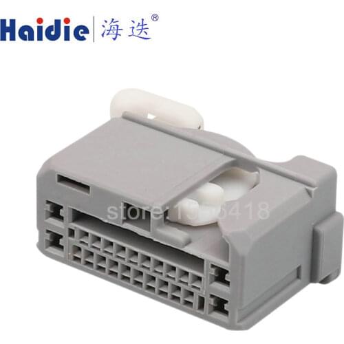 2sets 24pin auto electrical housing plug plastic wiring harness unsealed connector