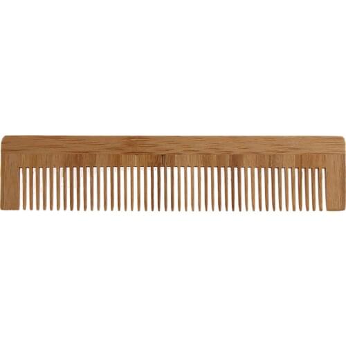 1PC Bamboo Hair Comb Handmade Convenient and Durable Anti Static Hairdressing Comb Hair Grooming Massage Tools