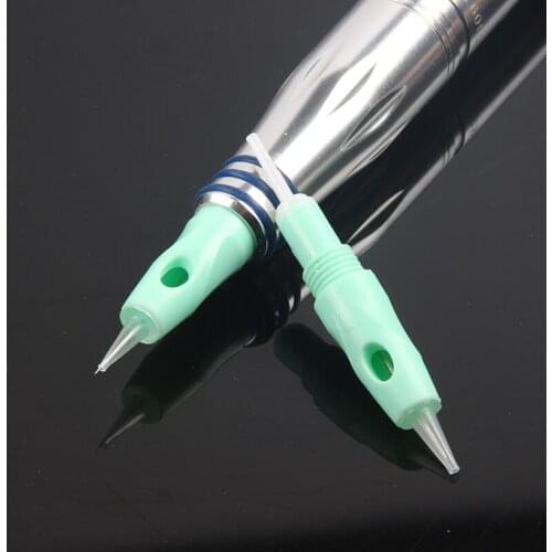 100pcs Charmant Charme Princesse Liberty Pen Sterilized 8mm Screw Green Microneedling Microblading Tattoo Cartridges Needles