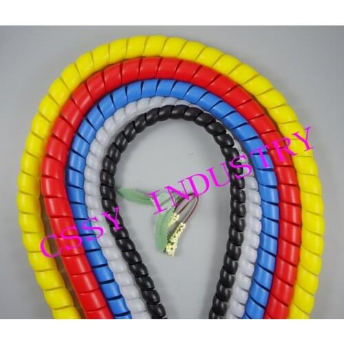 2meter/lot 12mm free shipping Flame retardant spiral bands diameter Cable casing Cable Sleeves Winding pipe
