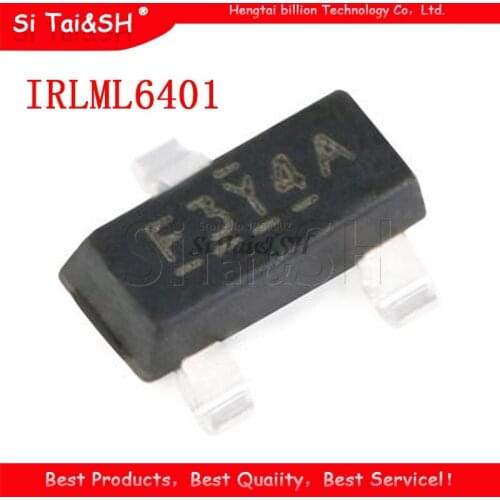 20PCS IRLML6401TRPBF SOT23 IRLML6401TR SOT IRLML6401 SOT-23 SMD new and original IC