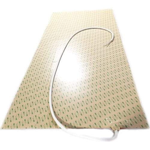 700*1550*1.5mm 380v 7800w silicone heater for conveyor belt adhesive 2 side 2000mm lead wire