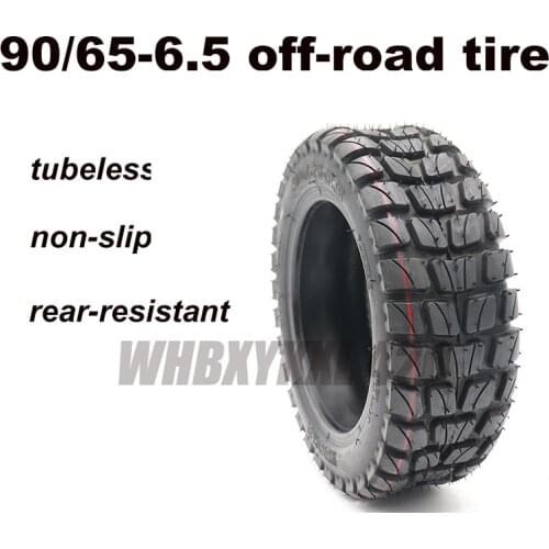 90/65-6.5 NUOKE tubeless tires Inflatable non-slip nylon tire thicken tires for 11 inch electric motor scooter