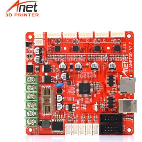 Anet A3 A6 A8 E10 E12 E16 newest mainboard control board for a8 plus RepRap Ramps1.4 2004/12864LCD 3d printer motherboard part