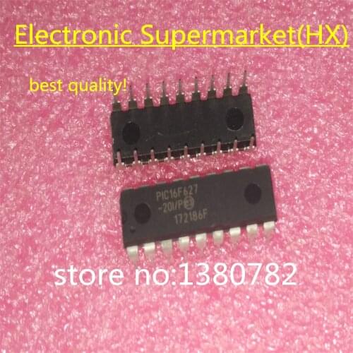 Free Shipping 10pcs/lots PIC16F627-20I/P PIC16F627-20/P PIC16F627 DIP-18 New original IC In stock
