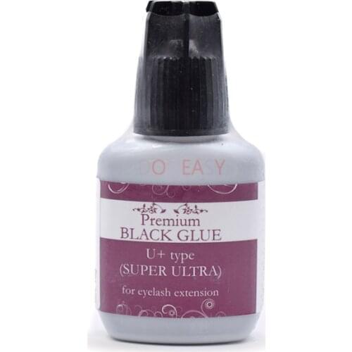 Original Super Ultra U+ type Fast drying Korea Black Eyelash Glue for eyelash extension Adhesive strength up to 5-7 weeks