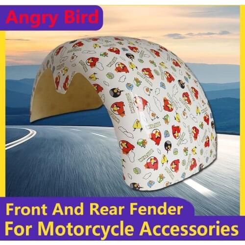 Angry Bird For Citycoco Electric Scooter Plastic Parts Citycoco Fender Shell Flaps Front and Rear Fender Mudguards