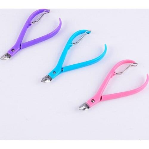 1pcs Toenail Ingrown Nail Art Cuticle Nipper Clipper Edge Cutter Manicure Scissor Plier Tool Pedicure Dead Skin Remover