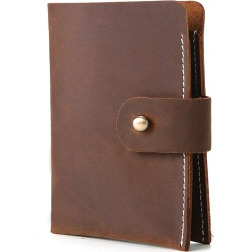 Men Short Wallet Genuine Leather Purse fashion Clutch Coins Purse ID Credit Card Holder leather handbag