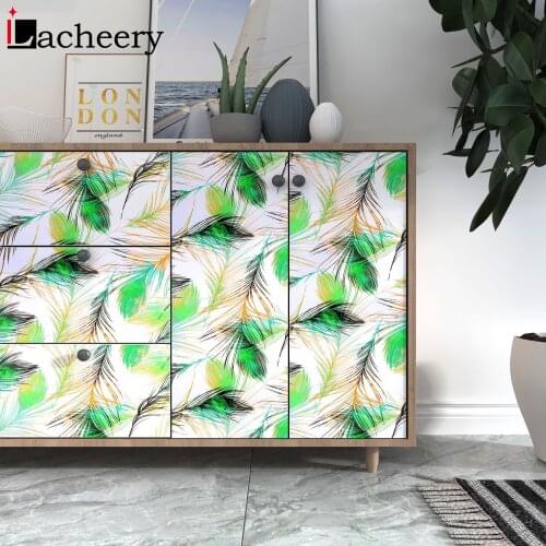 Floral Pattern Wallpapers Stair Furniture Renovation Self-adhesive Wall Stickers Bedroom Background Waterproof Decoration Decals