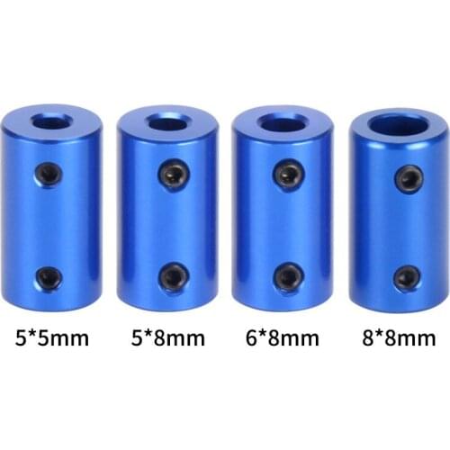 5pc D14L25 Blue Alloy couple 5mm 8mm drive shaft coupling pull coupler rc boat Transmission diy Parts Stepper Motor Accessories