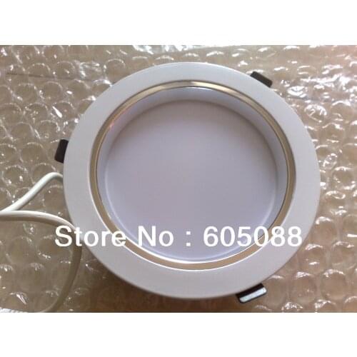 7" 30w led ceiling downlight, AC110/220v triac dimmable,smooth dimming,color white 2220lm, 18pcs/lot 2016 promotion