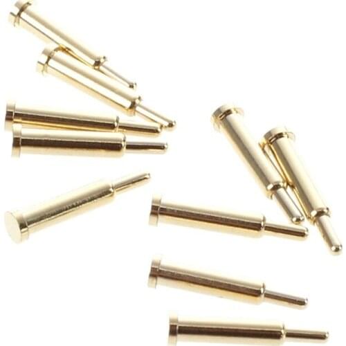 Promotion! 10 Pcs Spherical Tipped Spring Loaded Probes Testing Pins