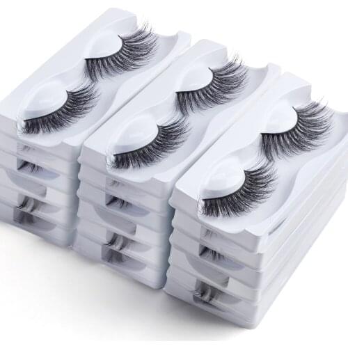 MAANGE Wholesale Eyelashes 3D Mink Lashes 30/50/100pairs Bulk Dramatic 25mm False Eyelashes Extension Vendor Makeup 5D Lash