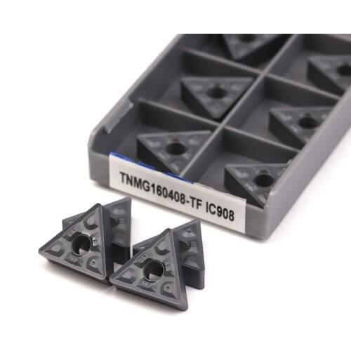 TNMG160404 TF IC907 IC908 External Turning Tools Carbide insert TNMG160408 TF IC907 IC908Lathe cutterTool turning insert